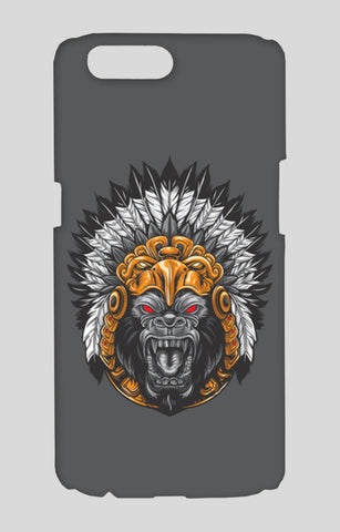 Gorilla Wearing Aztec Headdress Oppo R11 Cases