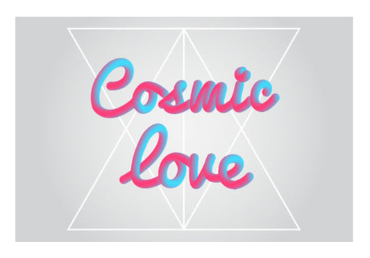 Cosmic Love Art PosterGully Specials