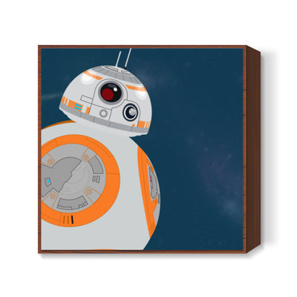 Star Wars BB-8 Droid Square Art Prints