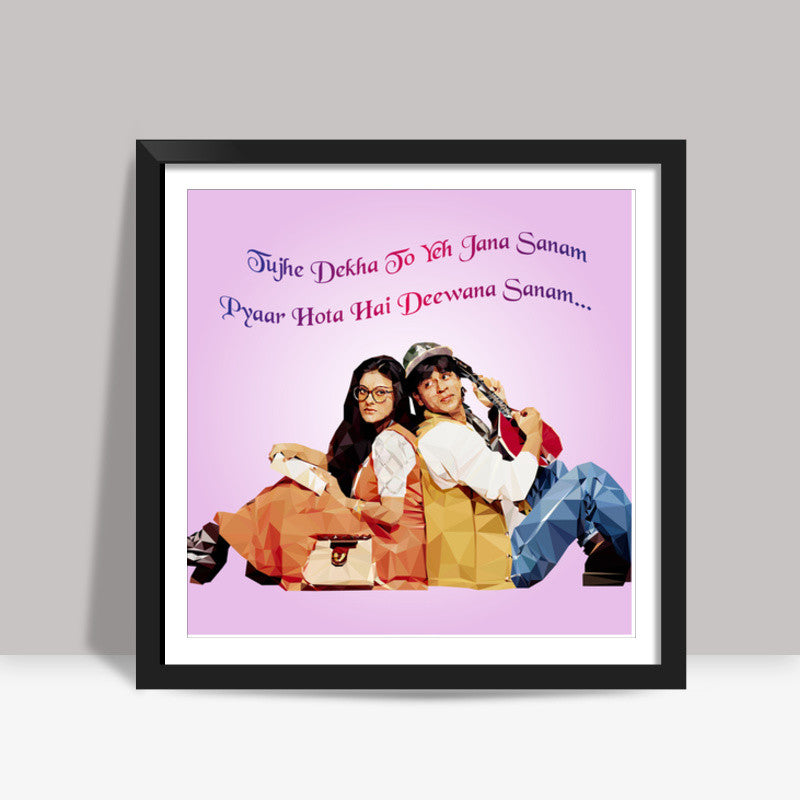 #YRF DDLJ Square Art Prints