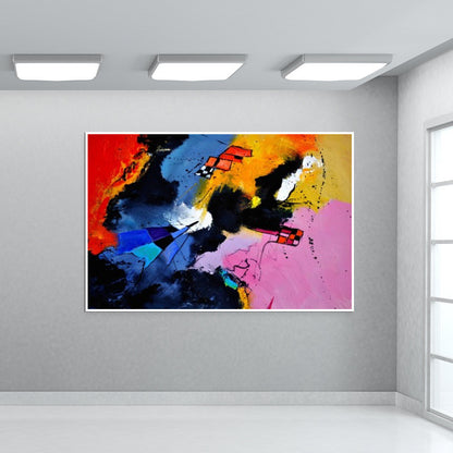 abstract 6455 Wall Art