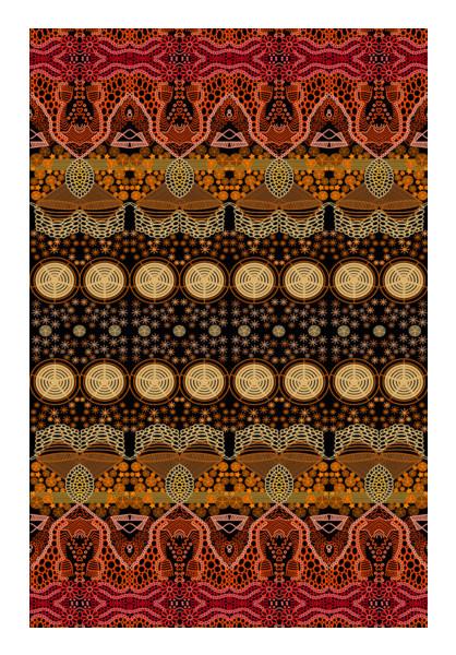 PosterGully Specials, Microbial Invasion - Night ! Wall Art