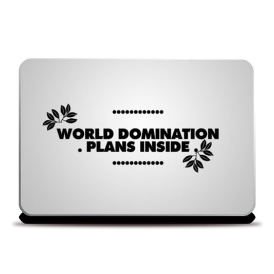 World Domination Laptop Skins