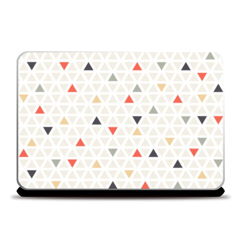 Triangle Pattern Scarf Laptop Skins