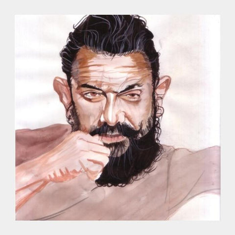 PosterGully Specials, Aamir Khan knows that reinvention is the name of the game Square Art Prints