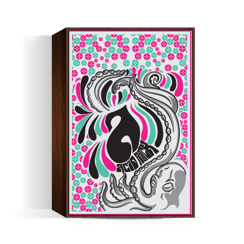 A for Acid Rock Wall Art