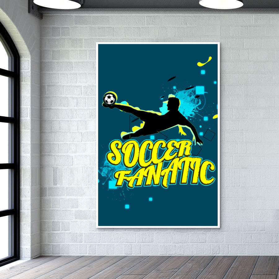 Soccer Fanatic Wall Art