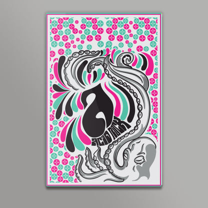 A for Acid Rock Wall Art