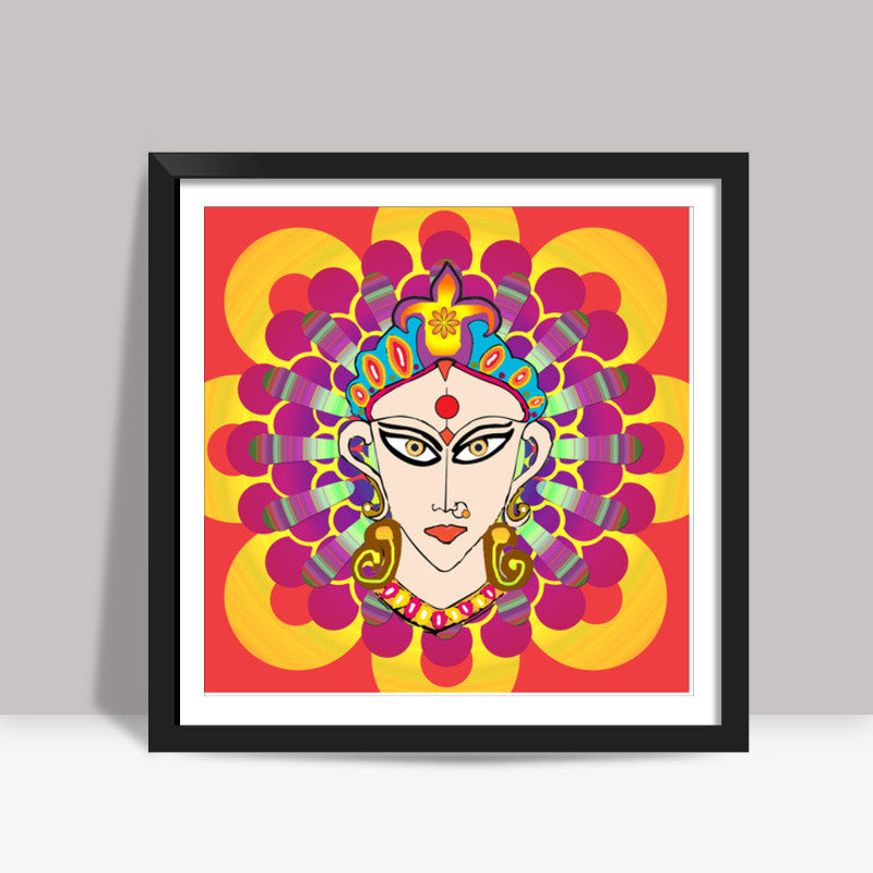 The Divine Goddess Square Art Prints