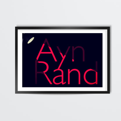 Ayn Rand Wall Art