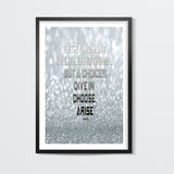 ARISE | SILVER | QUOTE | Wall Art