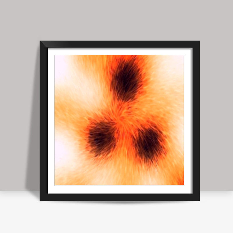 Sun Flames Square Art Prints