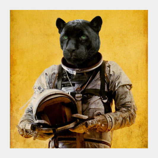 Space Jag Square Art Prints