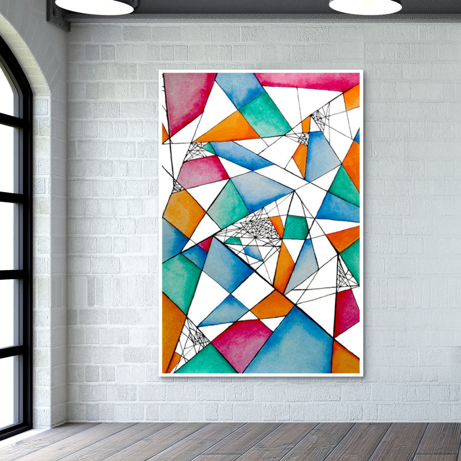 criss cross Wall Art