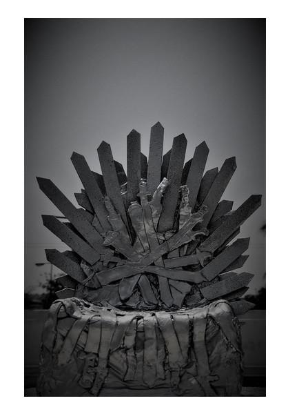 PosterGully Specials, Iron Throne | Clay Art | Photograph Wall Art