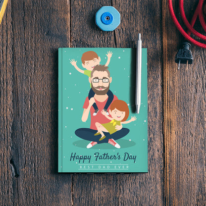 Kids Playing With Dad | #Fathers Day Special Notebook