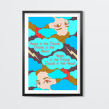 Clouds in the Head Wall Art