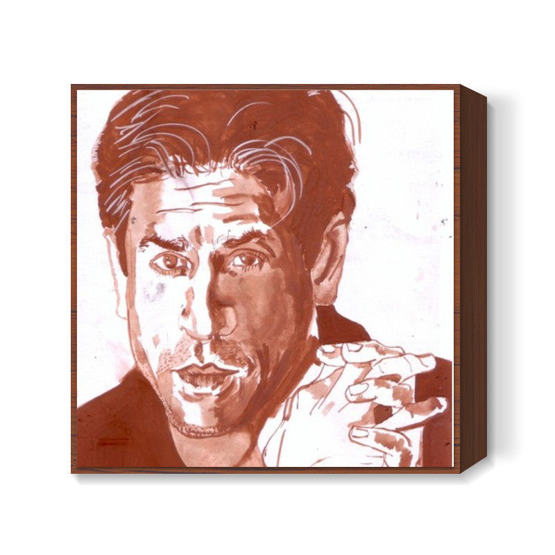 Everything may be a belief, but for Bollywood superstar SRK Shah Rukh Khan, belief is everything! Square Art Prints