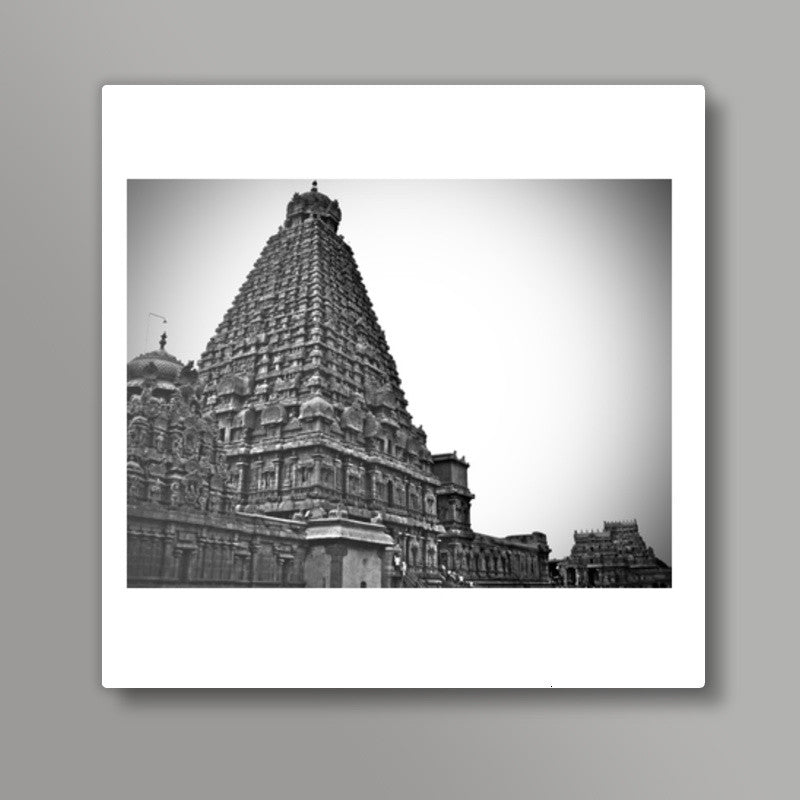 Tanjore Temple Square Art Prints