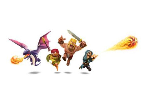 clash of clans poster Wall Art