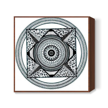 Mandala Square Art Prints