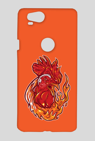 Rooster On Fire Google Pixel 2 Cases