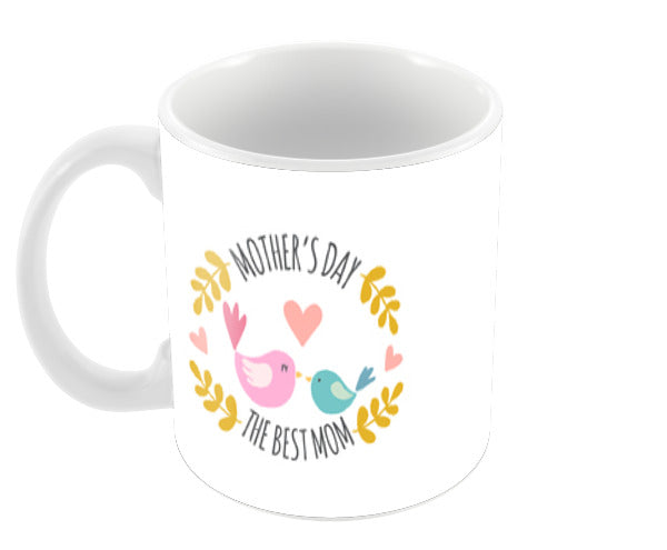 Birds Love Mothers Day Artwork Coffee Mugs