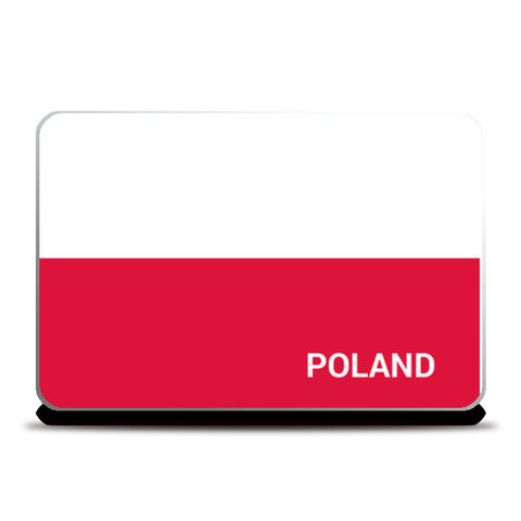 Poland | #Footballfan Laptop Skins