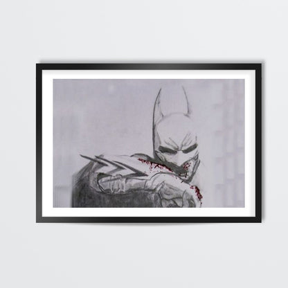 Broken Batman Wall Art