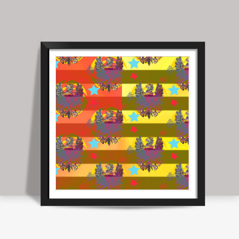 The Eagle Square Art Prints