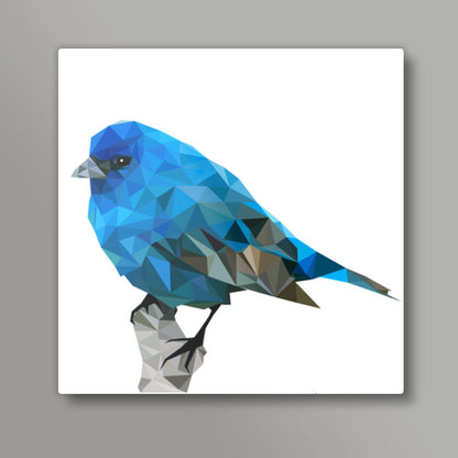 Blue Bird Square Art Prints