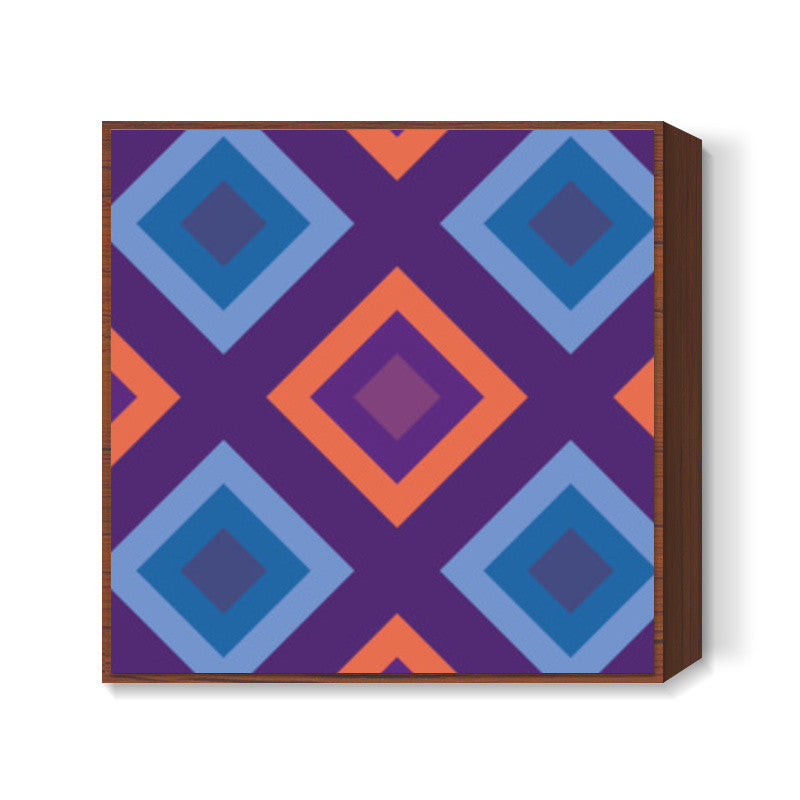 Colors & Patterns Square Art Prints