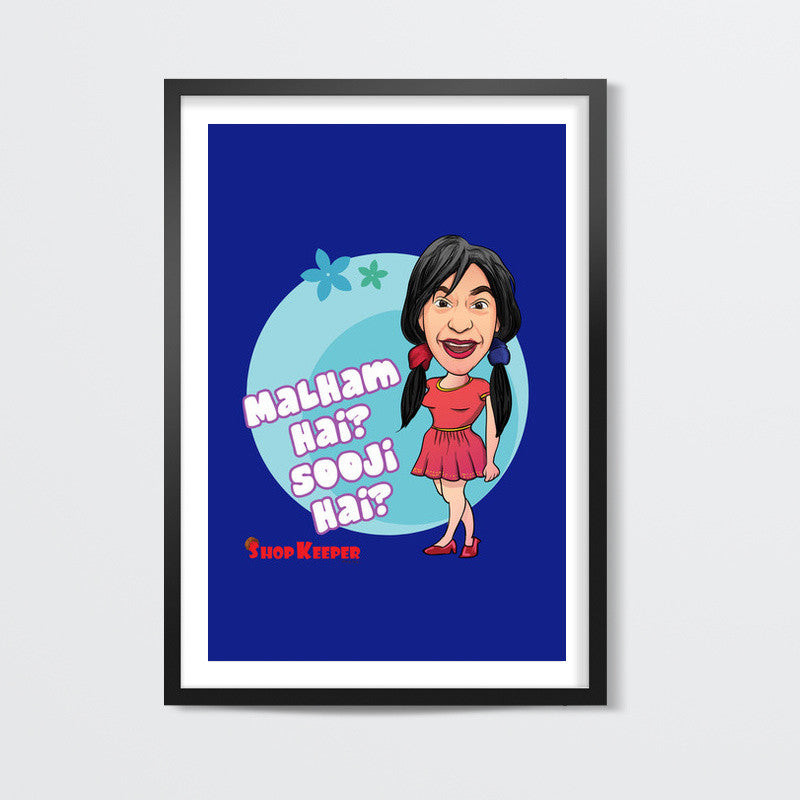 Malham Hai Sooji Hai? Wall Art