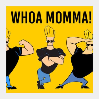 whoa momma! Square Art Prints