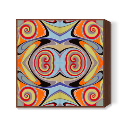 ink drop Square Art Prints