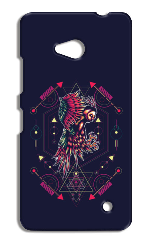 Owl Artwork Nokia Lumia 640 Cases