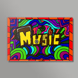 Colours of Music Wall Art