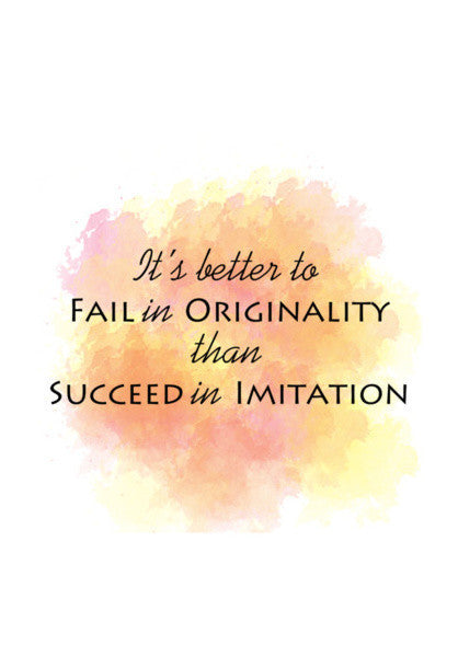 Be Original Art PosterGully Specials