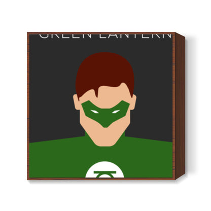 Green Lantern Square Art Prints