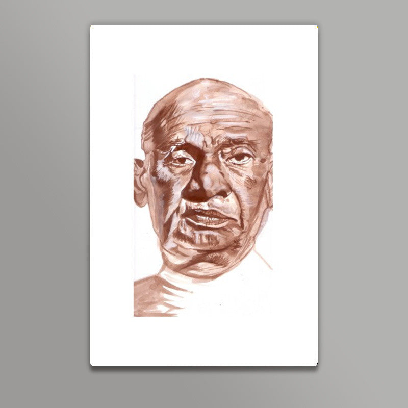 Indias Iron Man Sardar Vallabhbhai Patel Wall Art