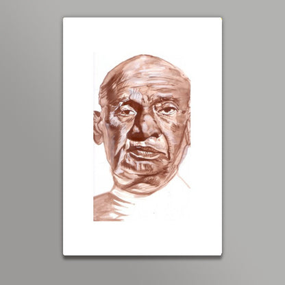 Indias Iron Man Sardar Vallabhbhai Patel Wall Art