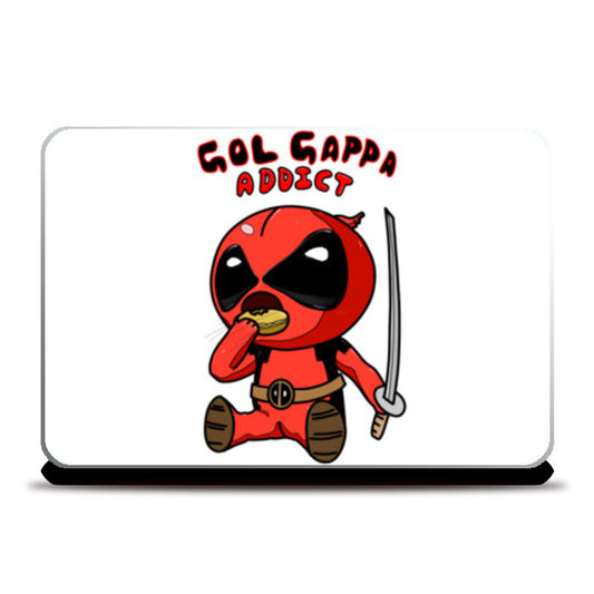 Gol Gappa Addict Laptop Skins