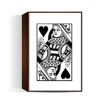 QUEEN of hearts Wall Art