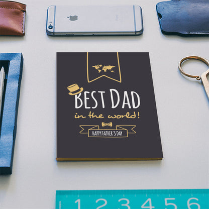 Best Dad In The World | #Fathers Day Special  Notebook