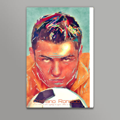 ronaldo fan art Wall Art