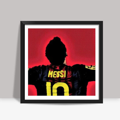 LIONEL MESSI Square Art Prints