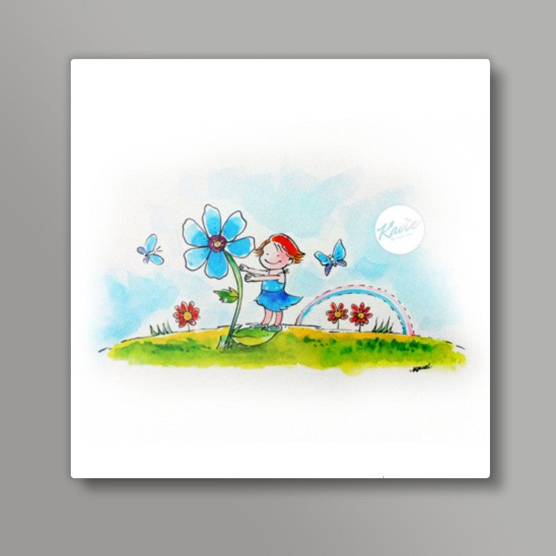 Childhood Square Art Prints