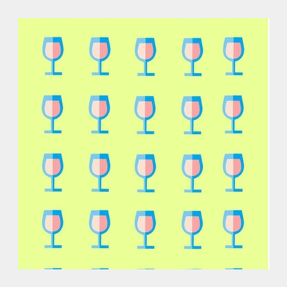 Wine  Square Art Prints