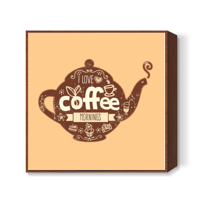 Coffee Square Art Prints