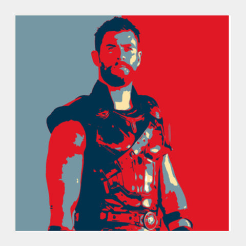 Thor: Mighty Square Art Prints